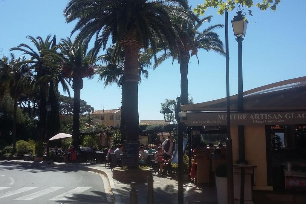 Studio 4 Pers Coeur Du Lavandou 5Mn A Pied Des Plages 勒拉旺杜 外观 照片